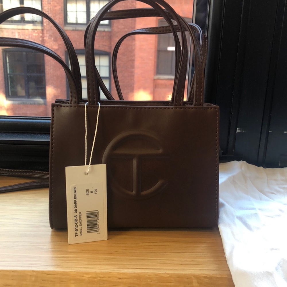 Small Chocolate Telfar Bag